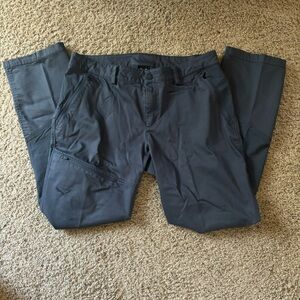 Salewa Fanes cotton/durastretch pant, ombré blue, US size M